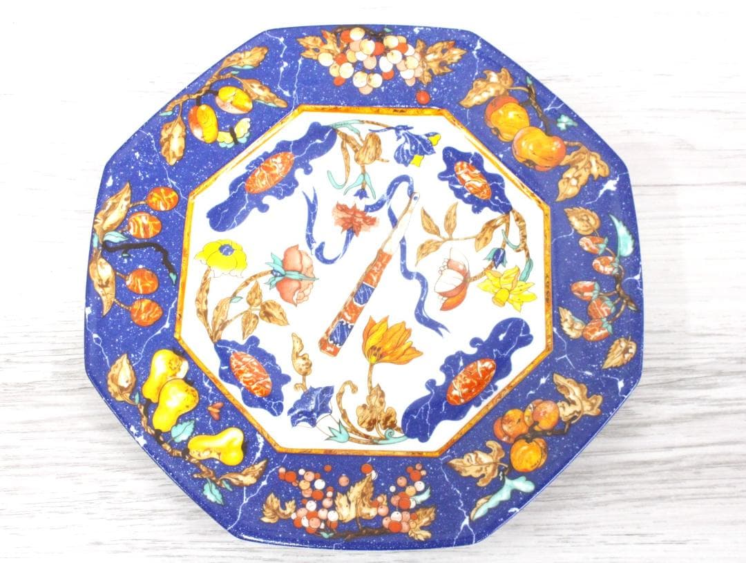 ▲美品 エルメス ピエール・ドリアン・エ・ドクシダン 八角形プレート 大皿