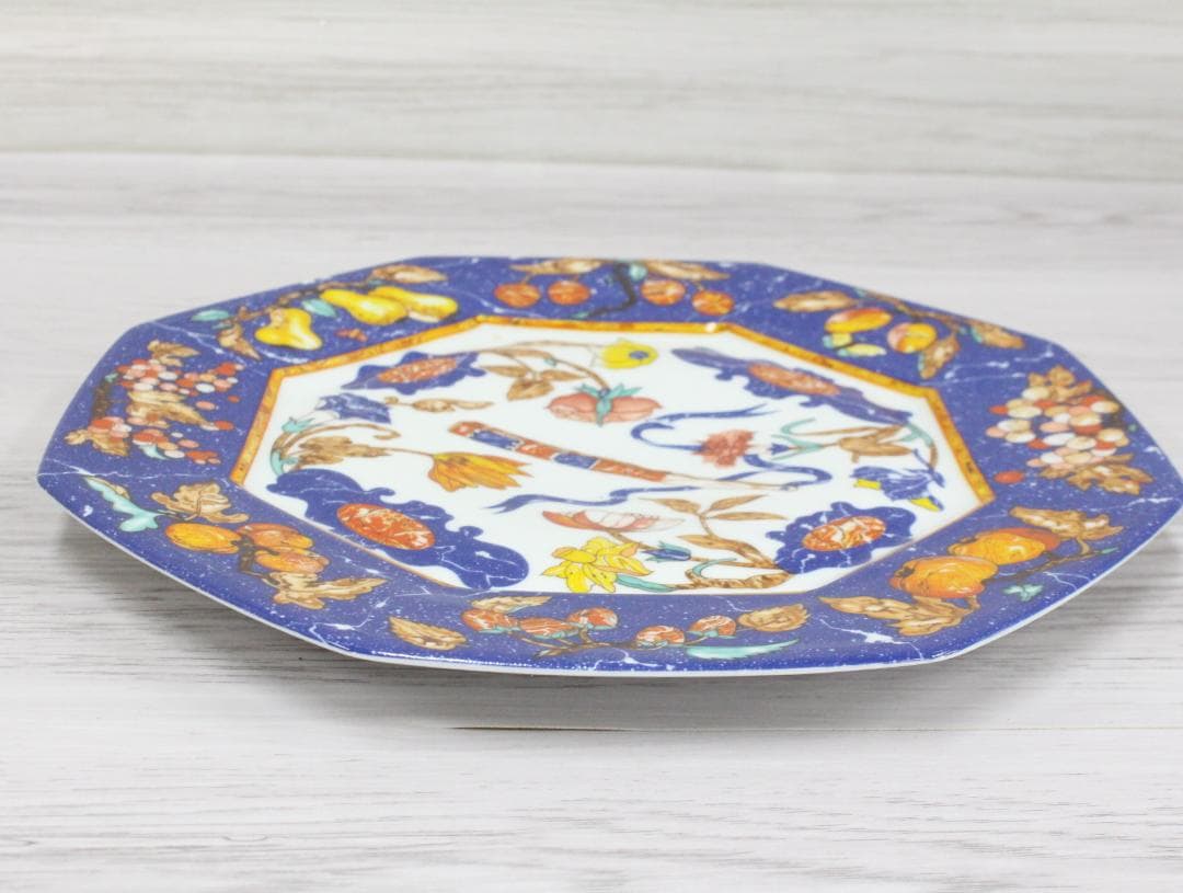 ▲美品 エルメス ピエール・ドリアン・エ・ドクシダン 八角形プレート 大皿