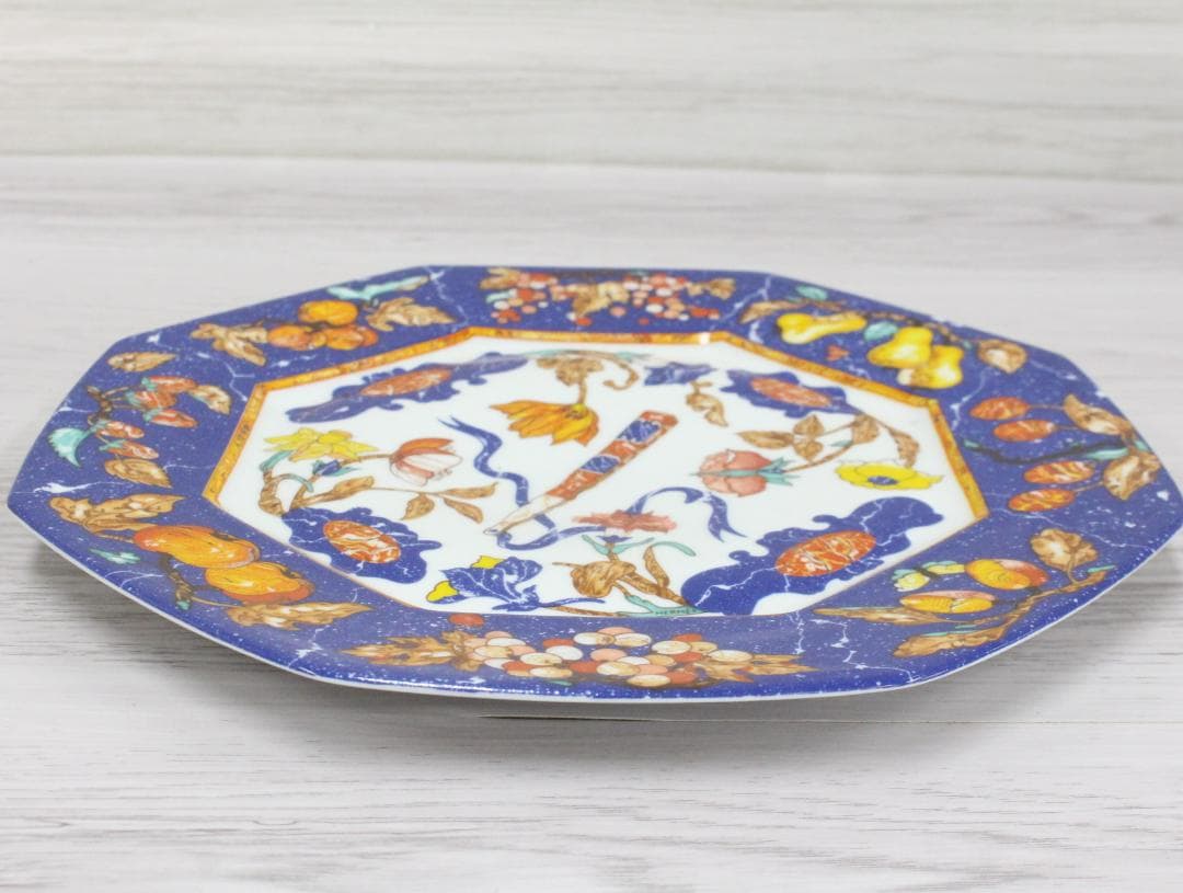 ▲美品 エルメス ピエール・ドリアン・エ・ドクシダン 八角形プレート 大皿