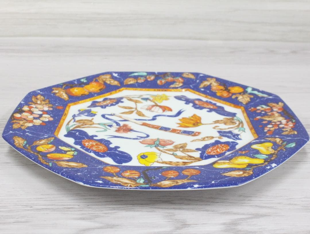 ▲美品 エルメス ピエール・ドリアン・エ・ドクシダン 八角形プレート 大皿