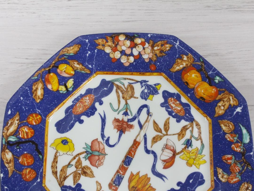 ▲美品 エルメス ピエール・ドリアン・エ・ドクシダン 八角形プレート 大皿