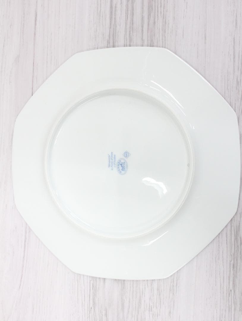 ▲美品 エルメス ピエール・ドリアン・エ・ドクシダン 八角形プレート 大皿