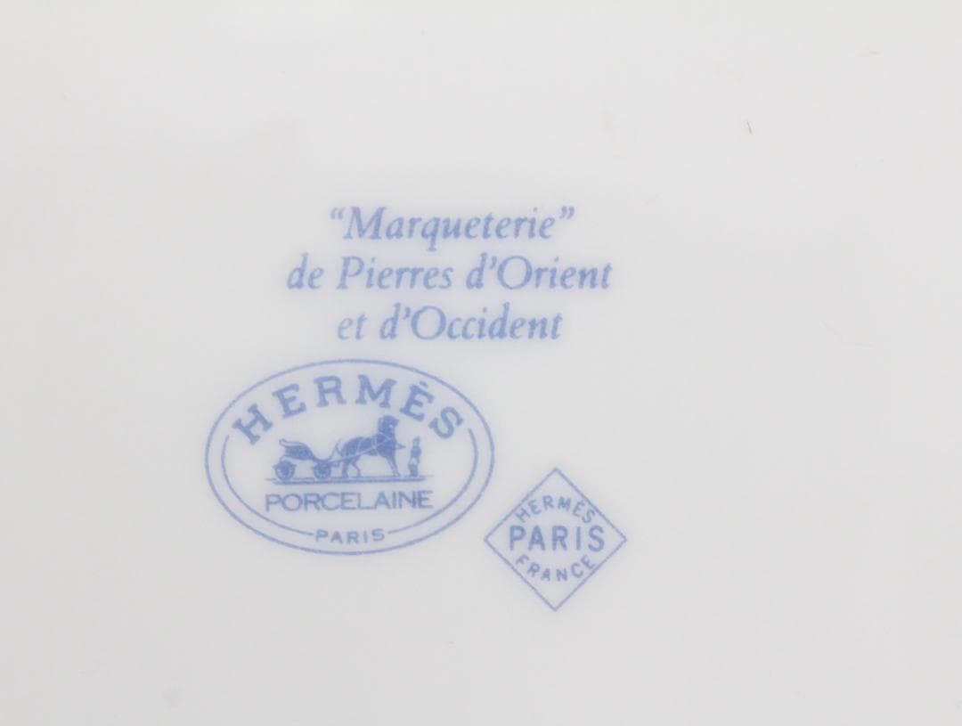 ▲美品 エルメス ピエール・ドリアン・エ・ドクシダン 八角形プレート 大皿
