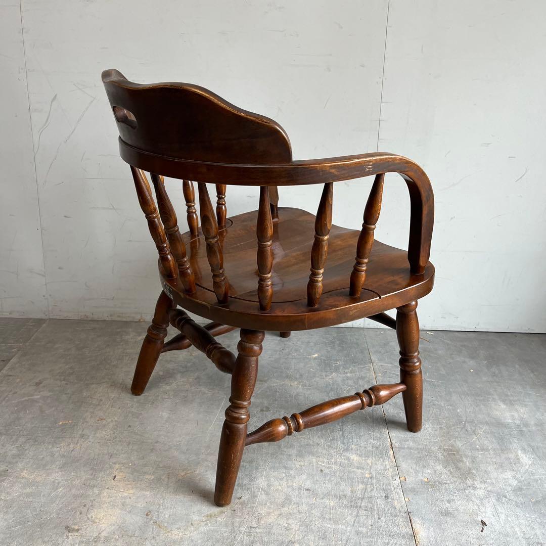 ヴィンテージ KASHIWA 柏木工 ダイニングチェア 椅子 ブラウン z513