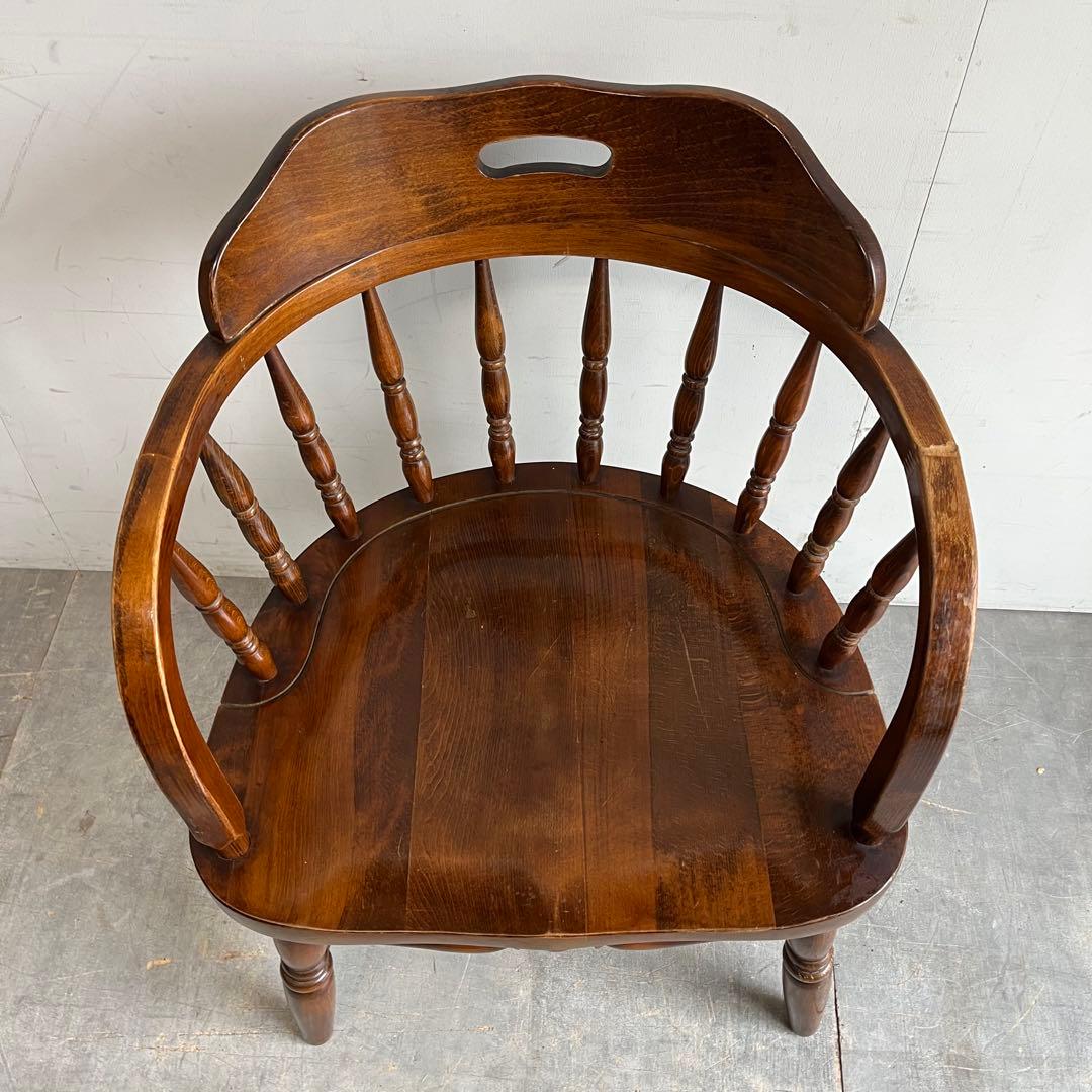 ヴィンテージ KASHIWA 柏木工 ダイニングチェア 椅子 ブラウン z513