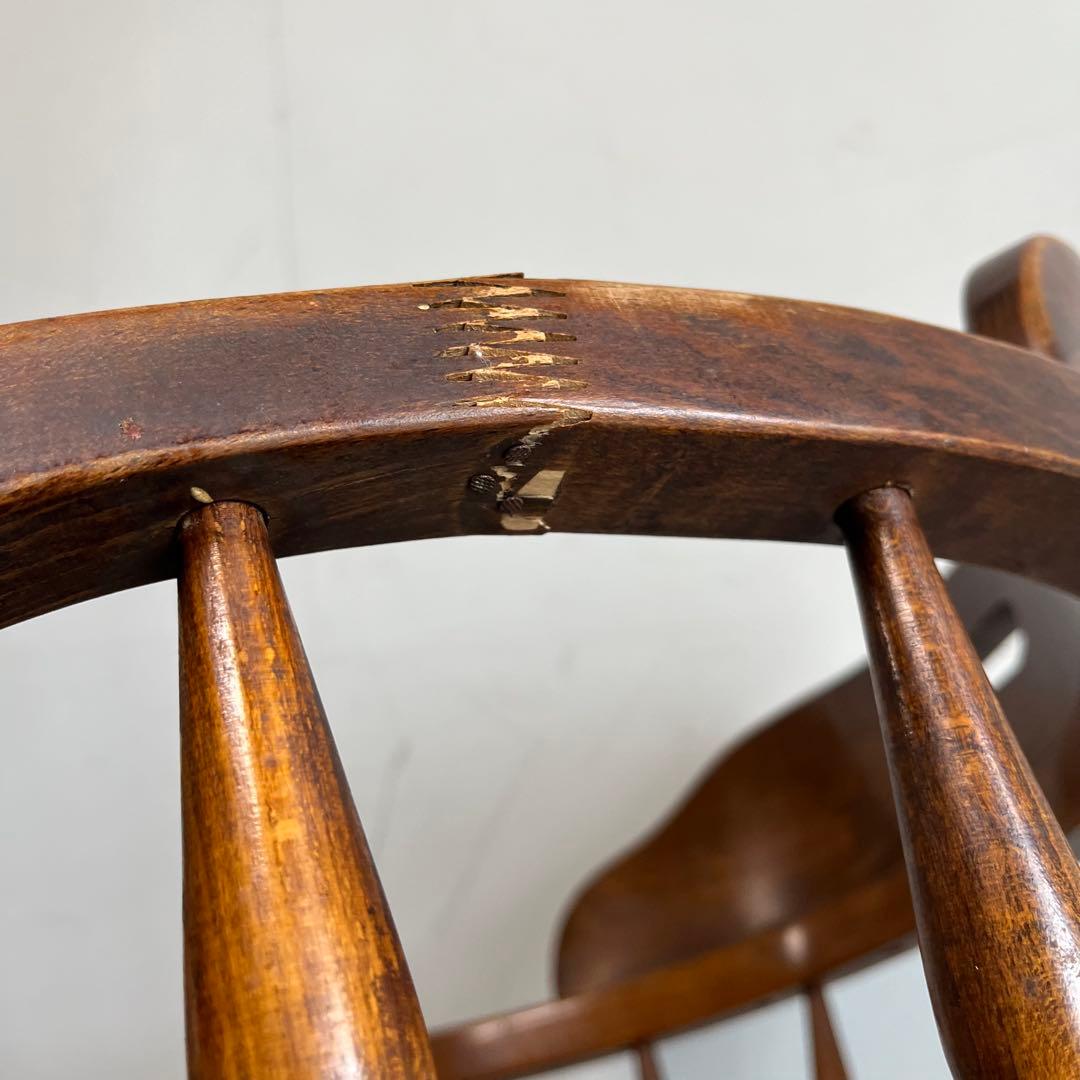 ヴィンテージ KASHIWA 柏木工 ダイニングチェア 椅子 ブラウン z513