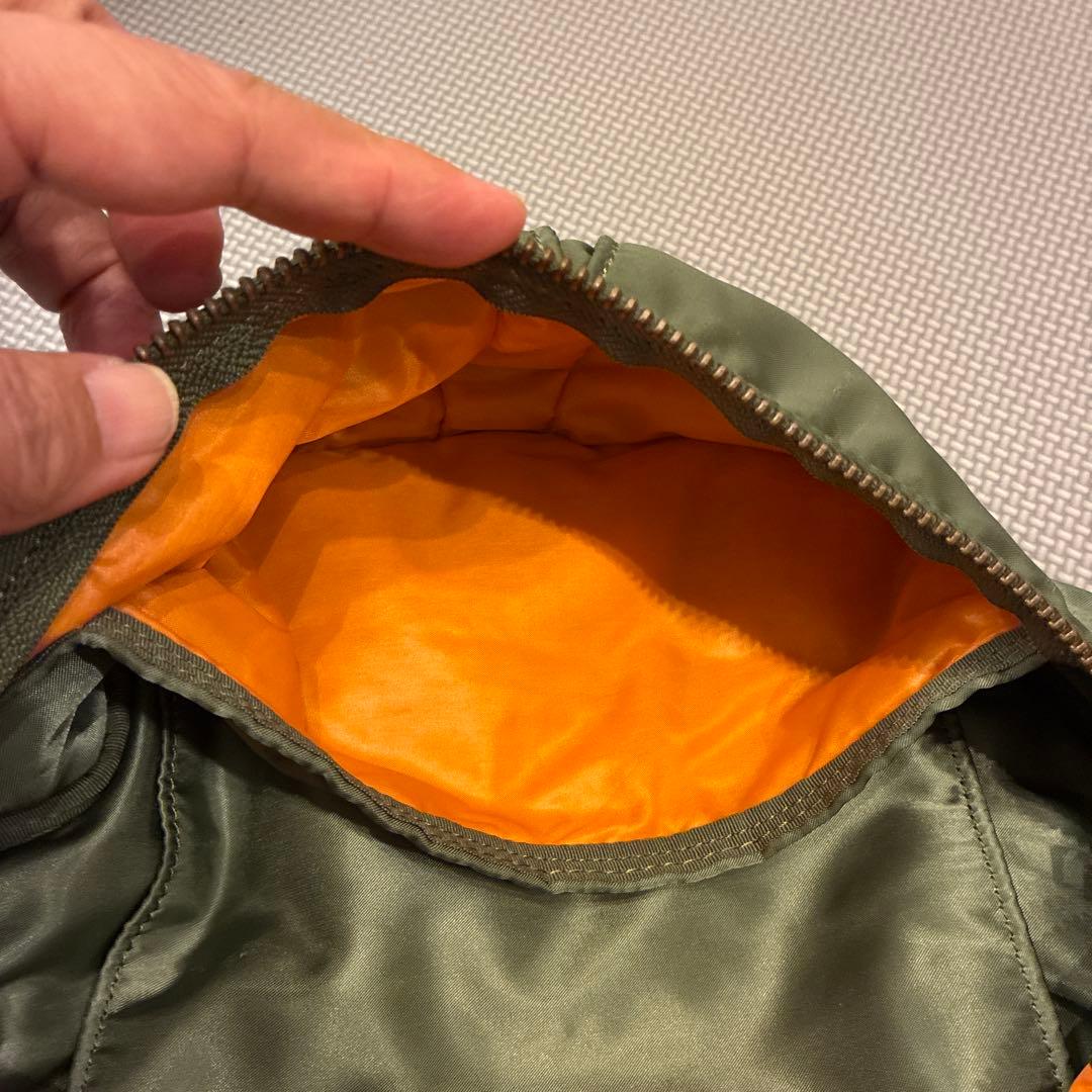 PORTER TANKER オリーブ ボディバッグ ウエストポーチ