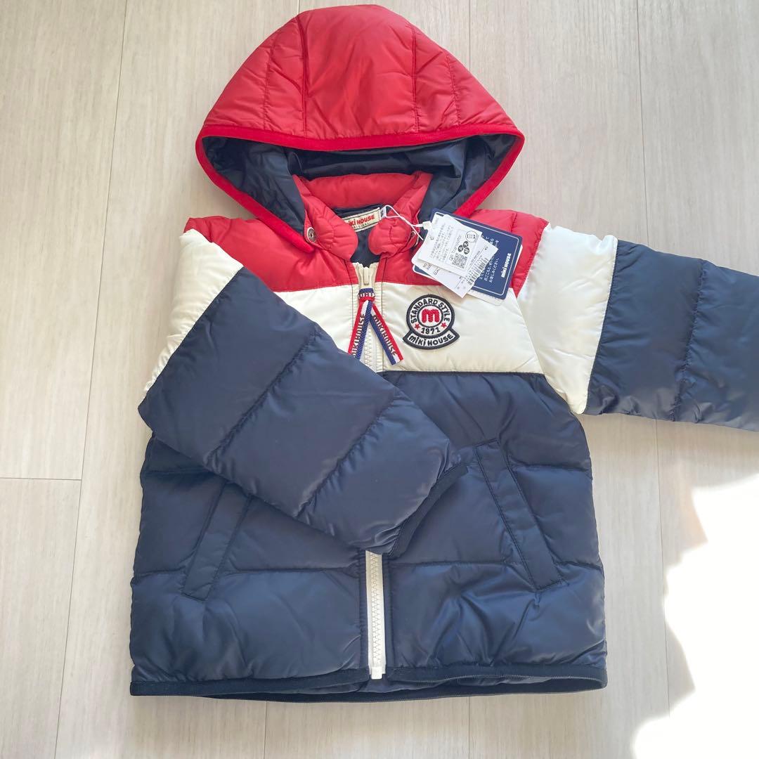‼️最終値下げ‼️【新品未使用タグ付き】★ミキハウス★ダウンジャケット 90cm