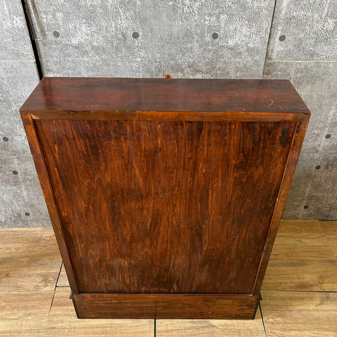 ꧁北海道民芸家具 ホクミン꧂ライティングビューロー デスク 机 書斎 チェスト