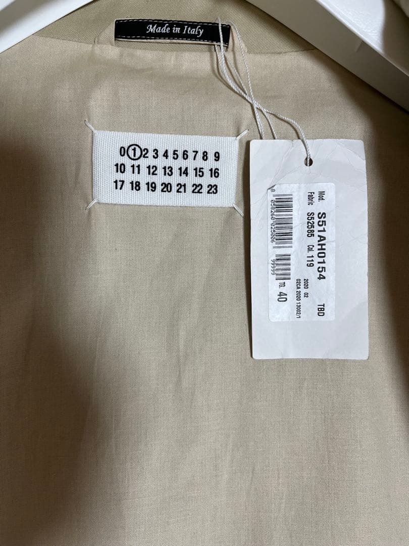 新品・希少】マルジェラ　トレンチコートサンプル品 sacai、マルニ