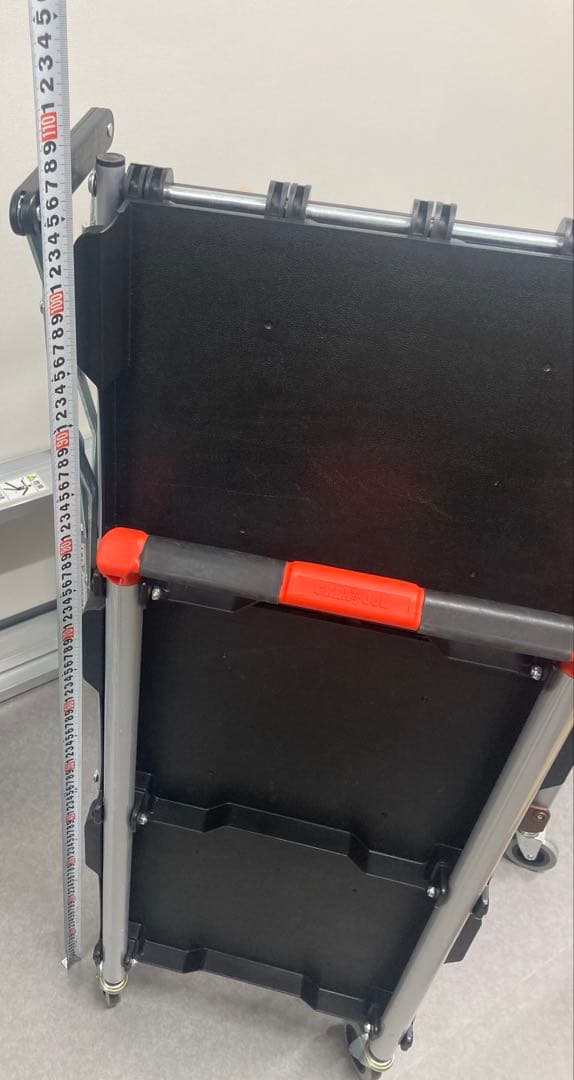 万能折りたたみワゴン　黒のみ
