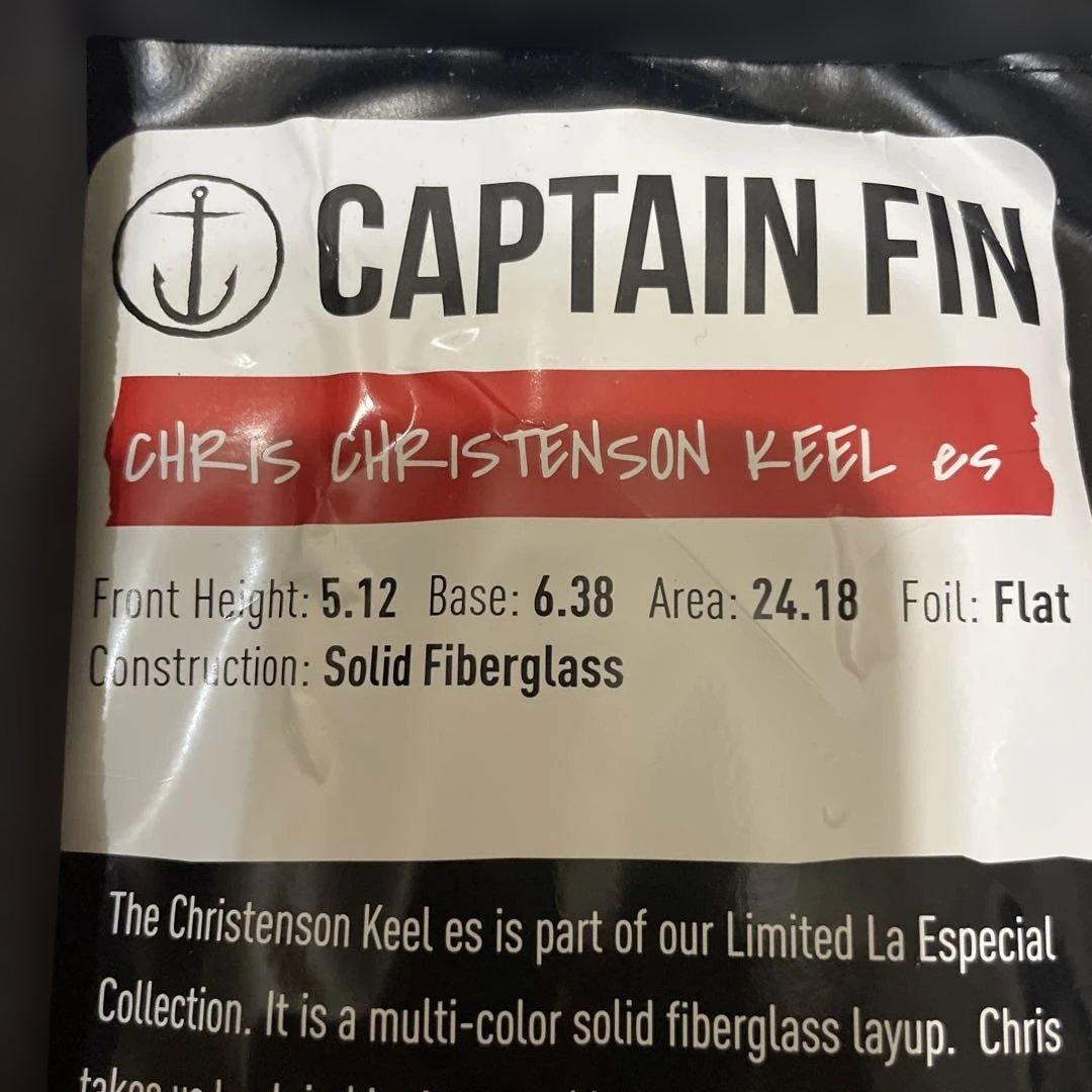 Captain Fin キャプテンフィン　クリステンソンツインキール5.12