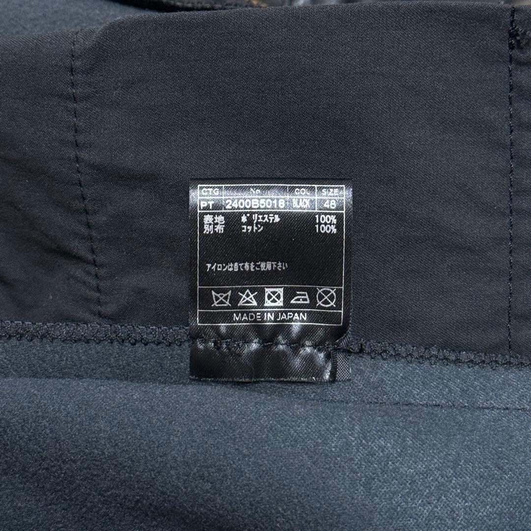 ガラアーベント ウォッシャブル エコレザー パンツ サイズ：48 ブラック