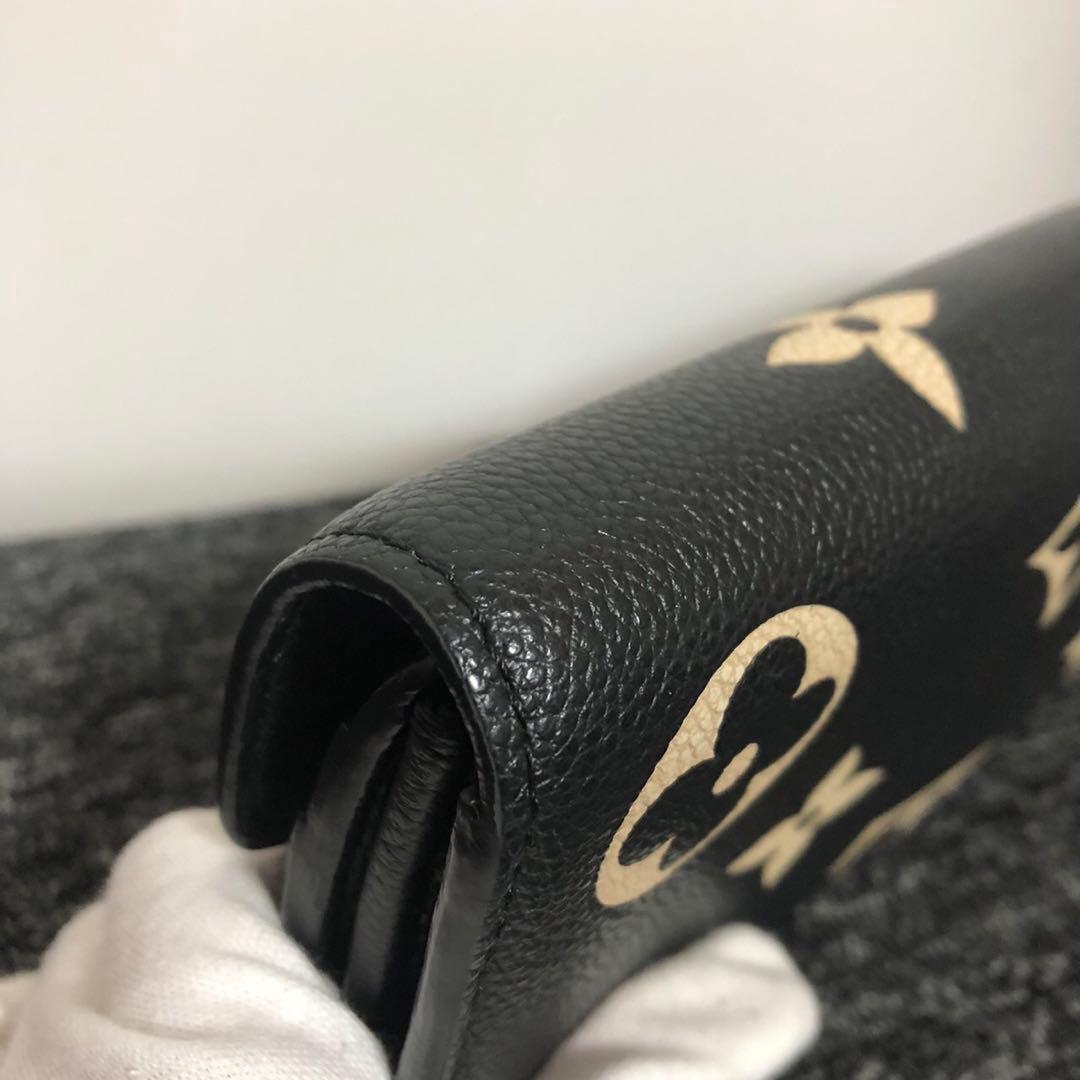 ルイヴィトン　アンプラント ポルトフォイユ サラ　長財布　M80496