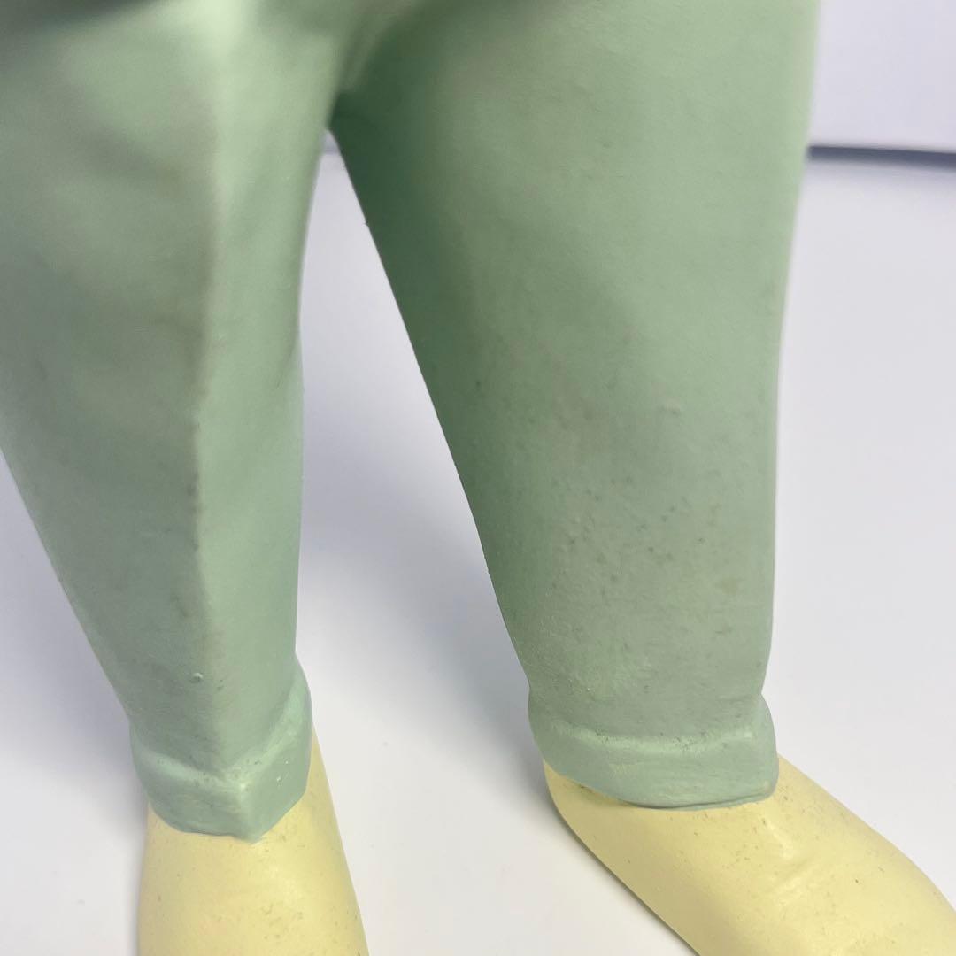 84年製　イタリア　L'Aquilone ラクイローネ　スーツ姿の男性陶器像