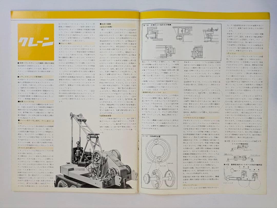 三菱ふそうトラッククレーンカタログ 昭和レトロ
