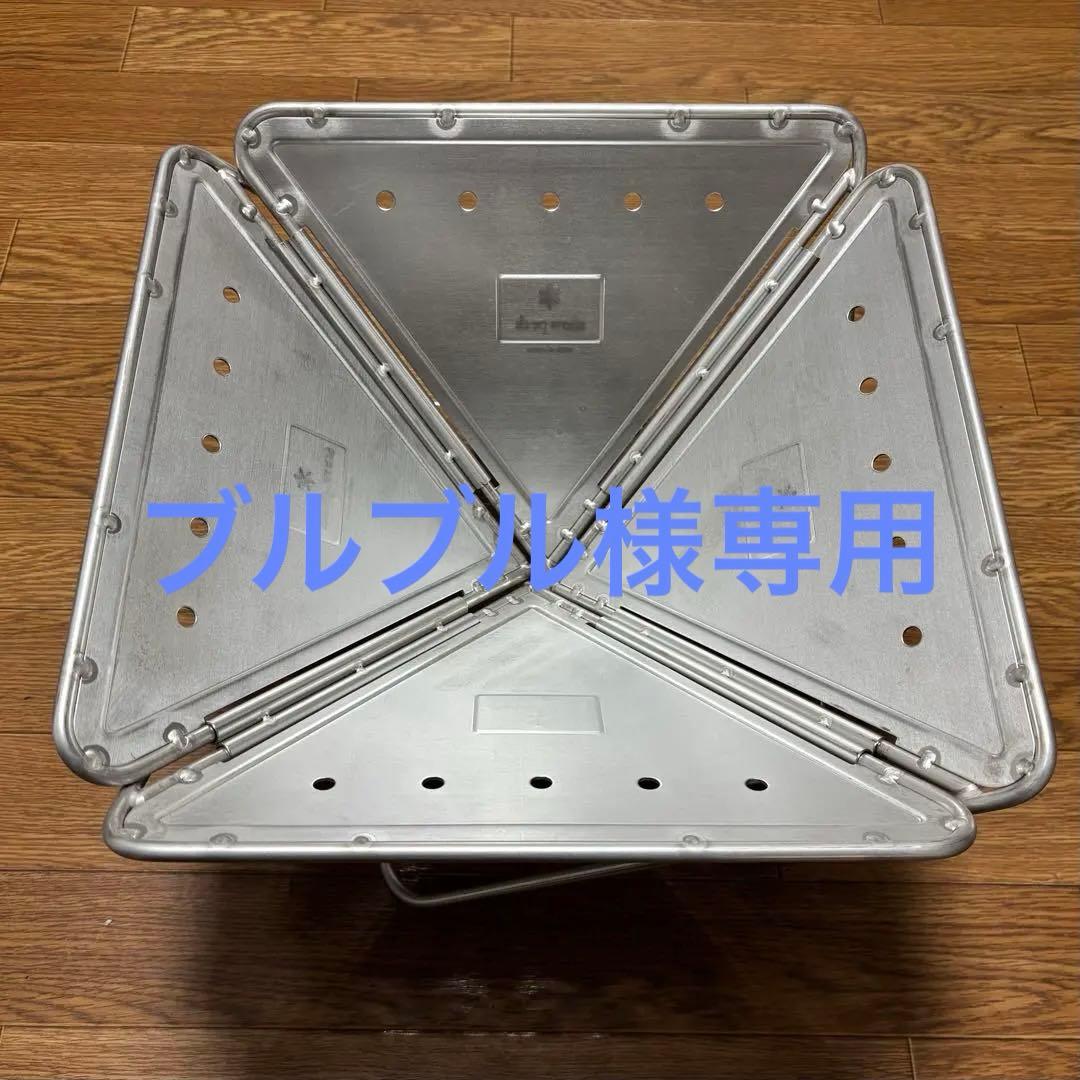 【新品未使用】スノーピーク  peak 焚き火台 M（2〜3人用）