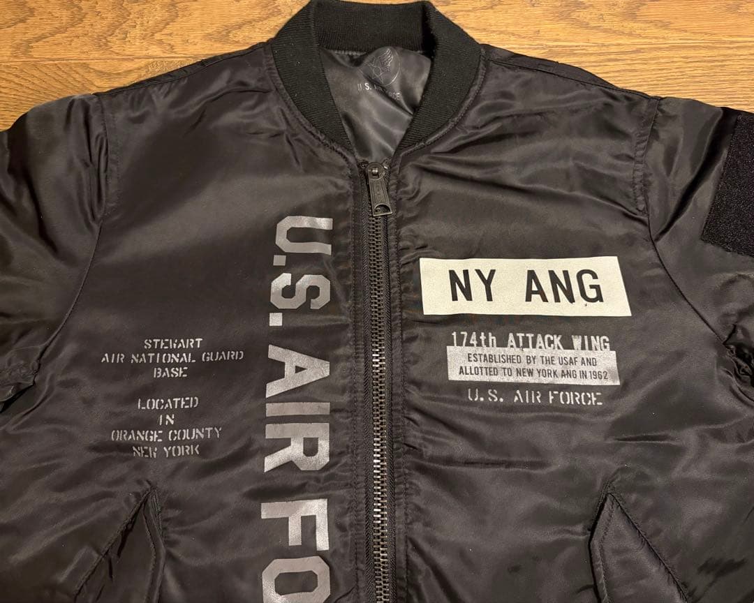 ゆうま / AVIREX/REFLECT STENCIL MA-1/M