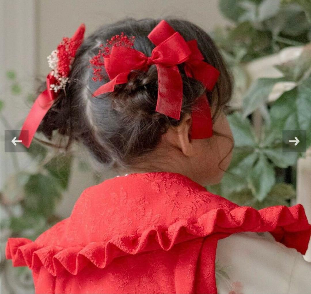 【美品】キャサリンコテージ 被布セット 七五三 3歳女の子 着物 100cm