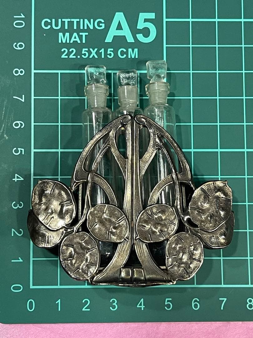 アンティークフランス アールヌーボー ボトルホルダー Art Nouveau