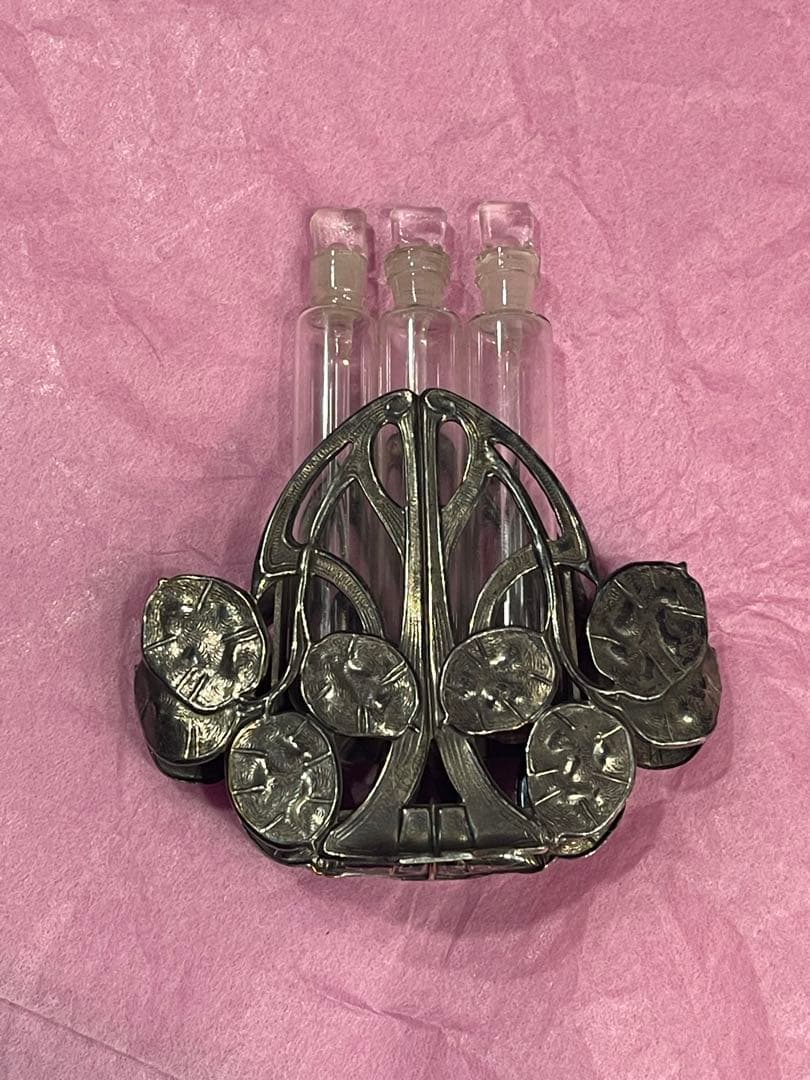 アンティークフランス アールヌーボー ボトルホルダー Art Nouveau