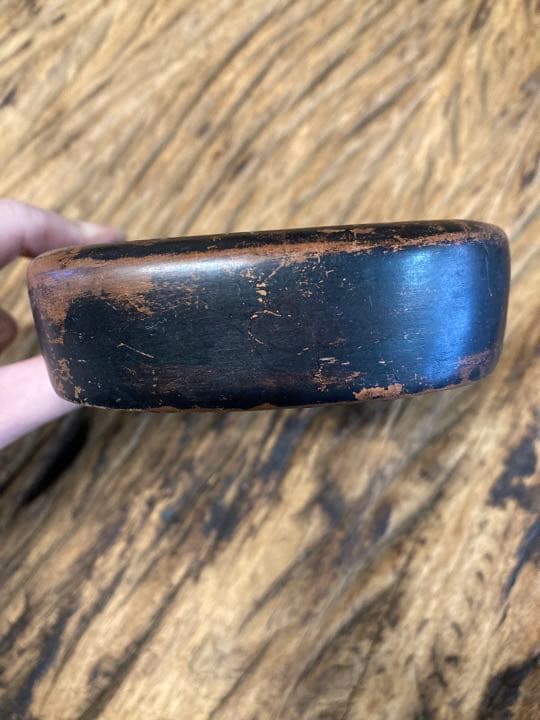 中国　紫砂硯　書道具　時代物