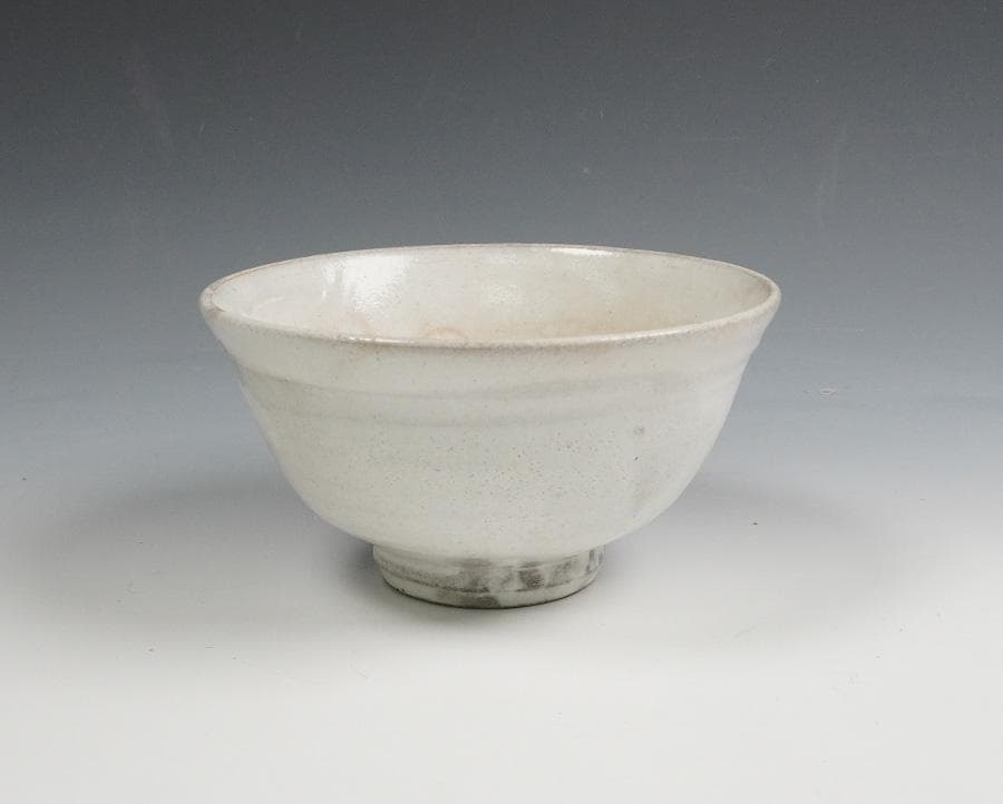 J*1様 千漢鳳　粉引茶碗 銘「瑞雲」