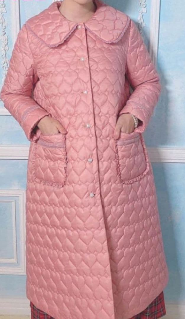 Maria pipi マリアピピ ロングコート キルティングコート ハート