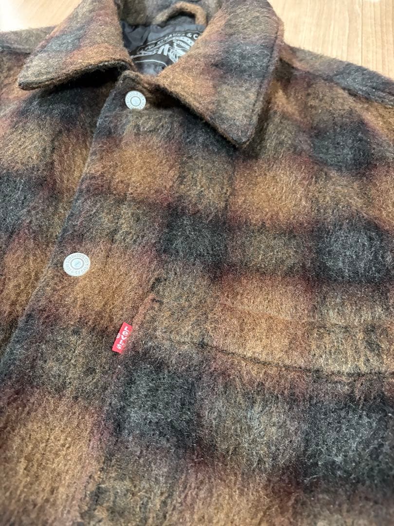 00s levi's warm リーバイス　ウールシャツジャケット　日本未発売
