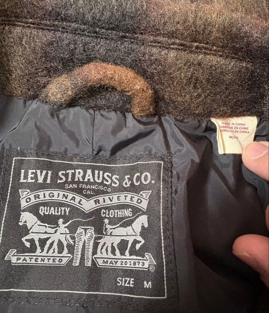 00s levi's warm リーバイス　ウールシャツジャケット　日本未発売