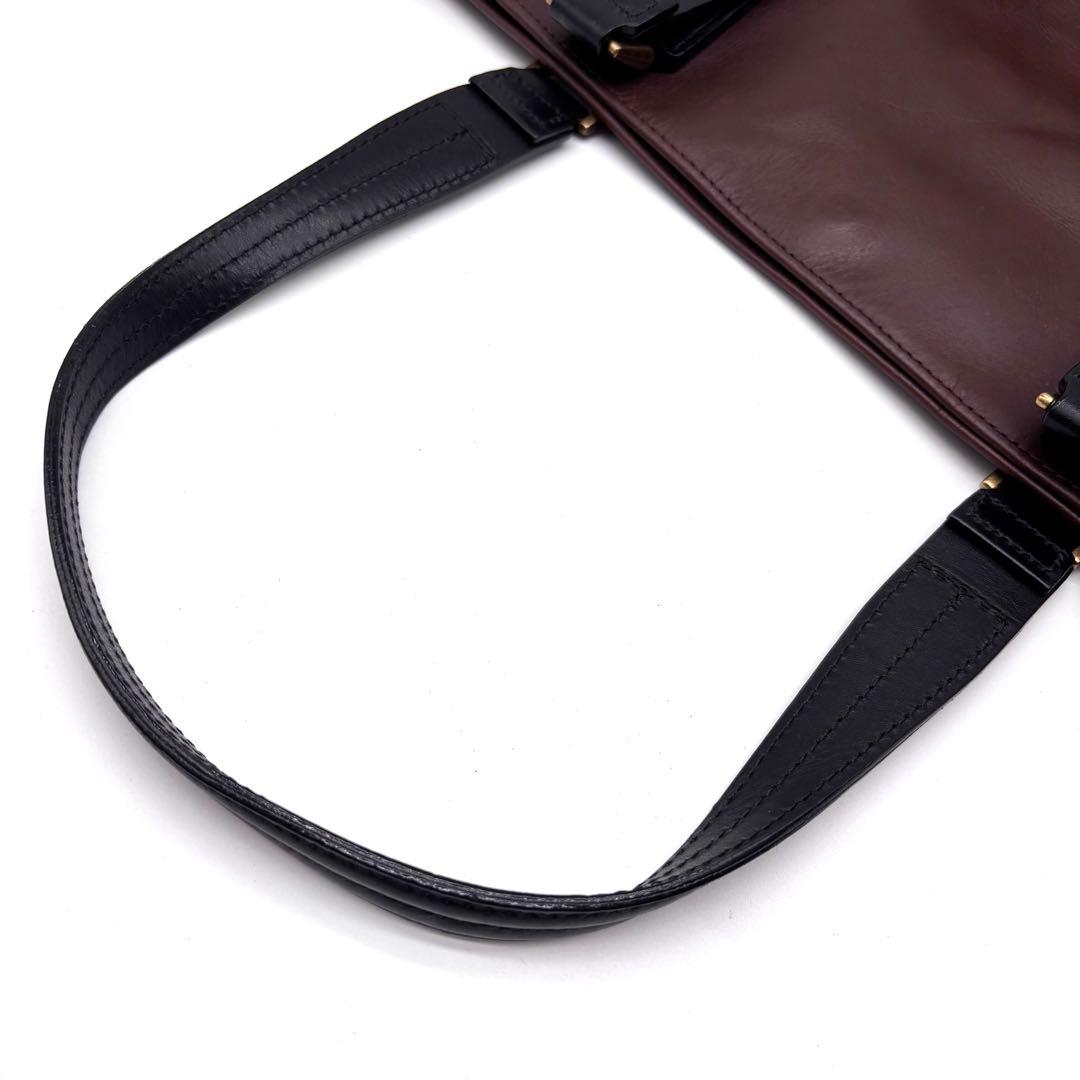 マスターピース　トートバッグ　Gloss ver.2　オールレザー　ポーチ付き