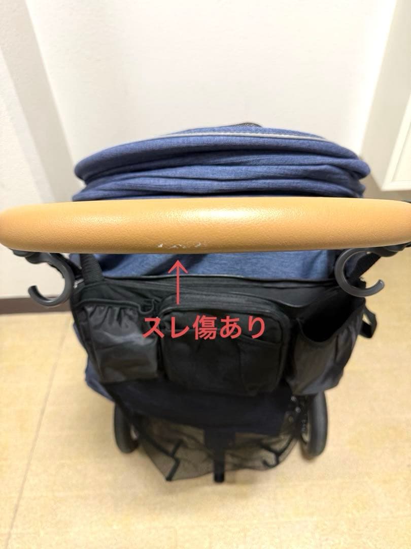 【極美品】AIRBUGGY ココブレーキEX フロムバース人気色のデニム