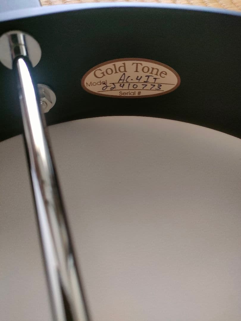 【美品】Gold Tone　AC-4IT　アイリッシュテナーバンジョー