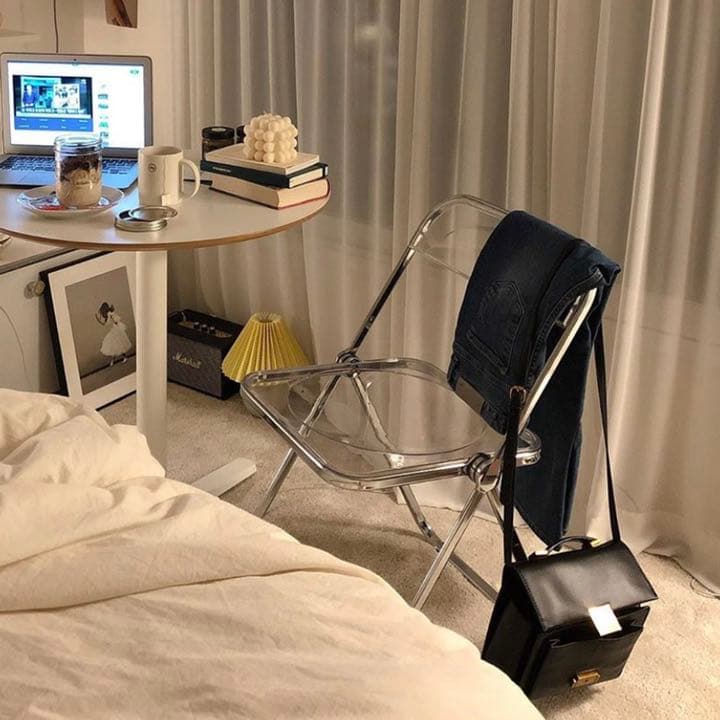 クリアチェア 韓国インテリア