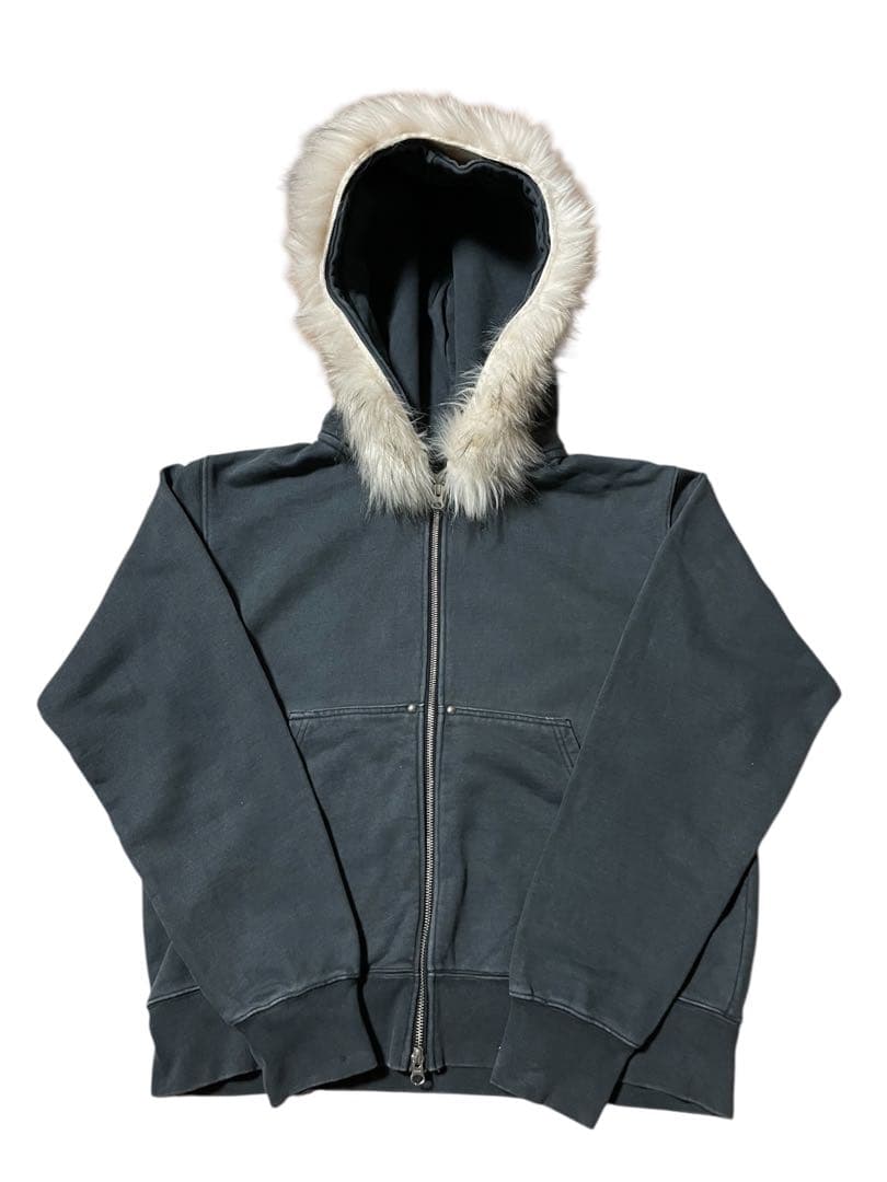 a*様 future archive ファー付きジップパーカー