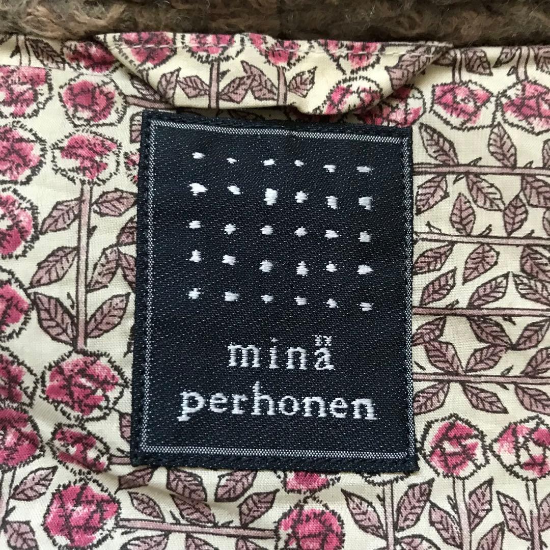 希少✨ミナペルホネン ダッフルコート 高級 ヤクウール 金のチャーム M