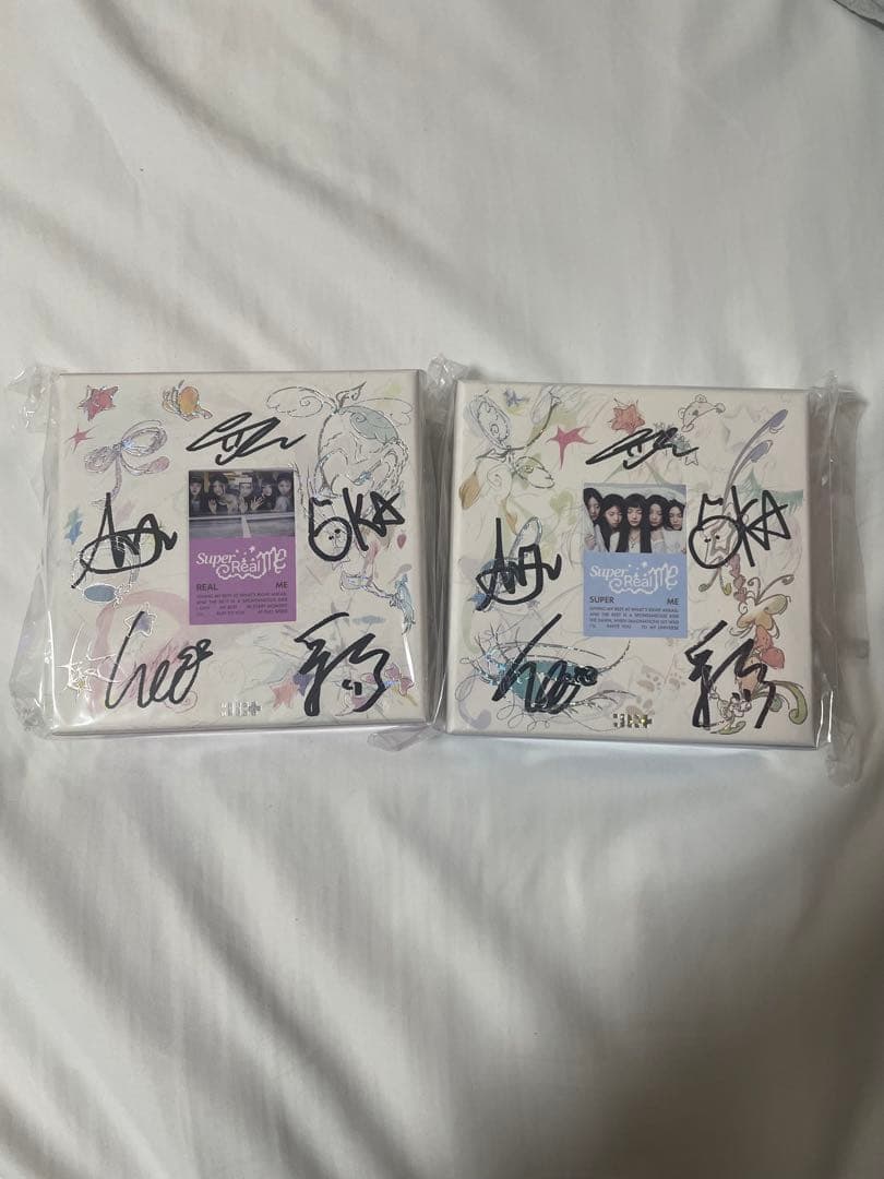 ILLIT SUPER REAL ME Mwave 直筆サイン入り アルバム