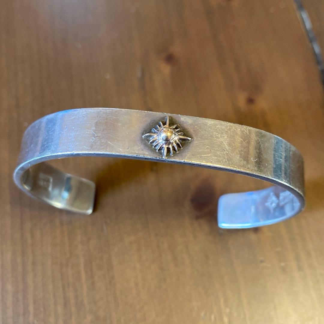 アリゾナフリーダム　k18太陽神　10mm プレーンバングル