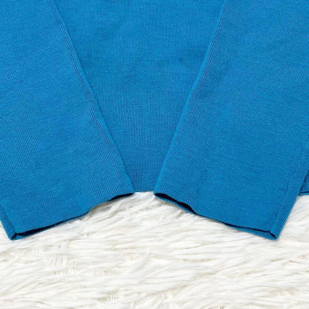 24SS✨️ANAYI ニット セーター ウールストレッチタートル プルオーバー