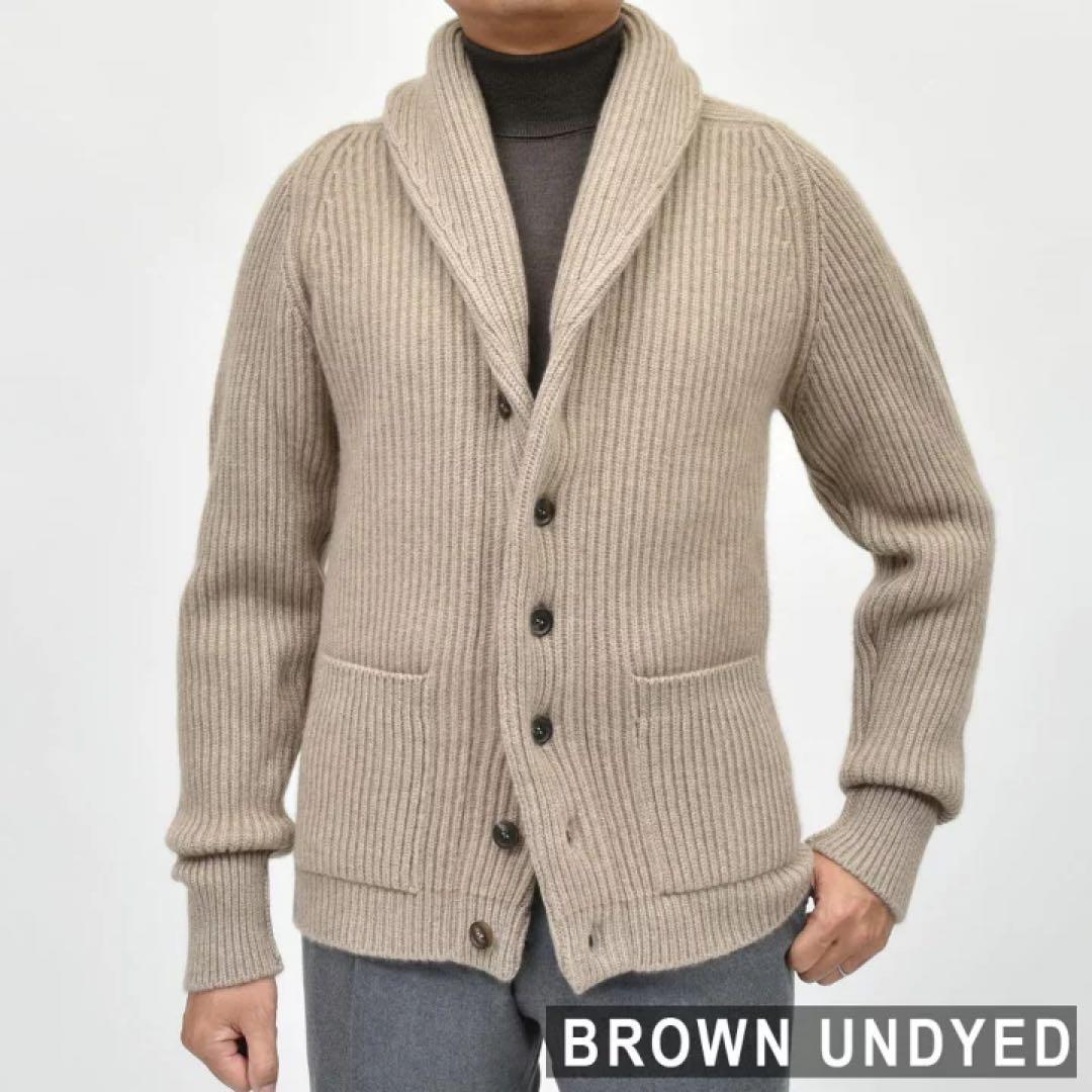 【こーちゃん様】Begg x Co カシミヤローゲージショールカラーカーディガン