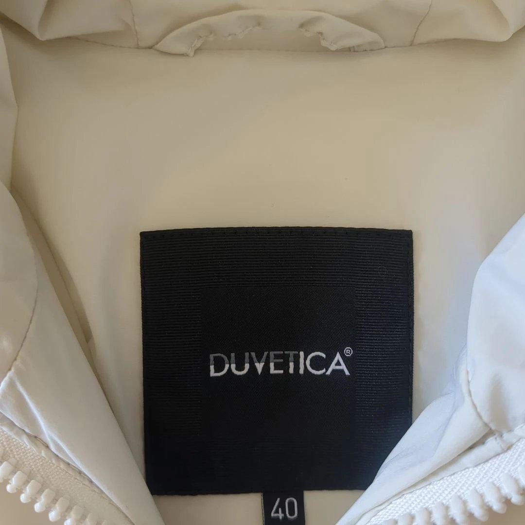 DUVETICA フード付きダウンジャケット 40 ホワイト