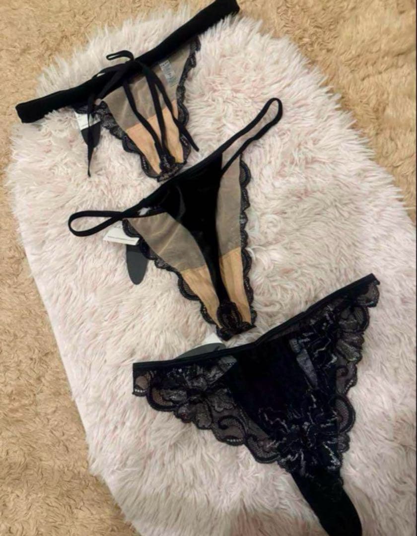 仮専用【モデル掲載 ④点ベロア×上品レース】75E annebra アンブラ