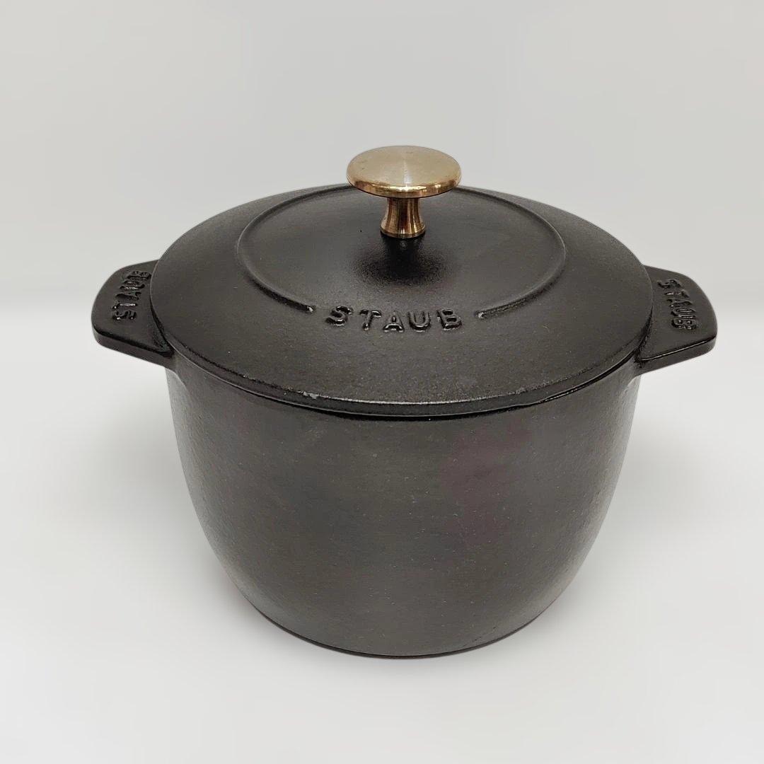 STAUB ストウブ Wa-NABE 16cm ブラック フランス製 m1457