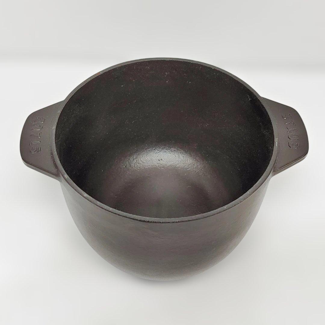 STAUB ストウブ Wa-NABE 16cm ブラック フランス製 m1457