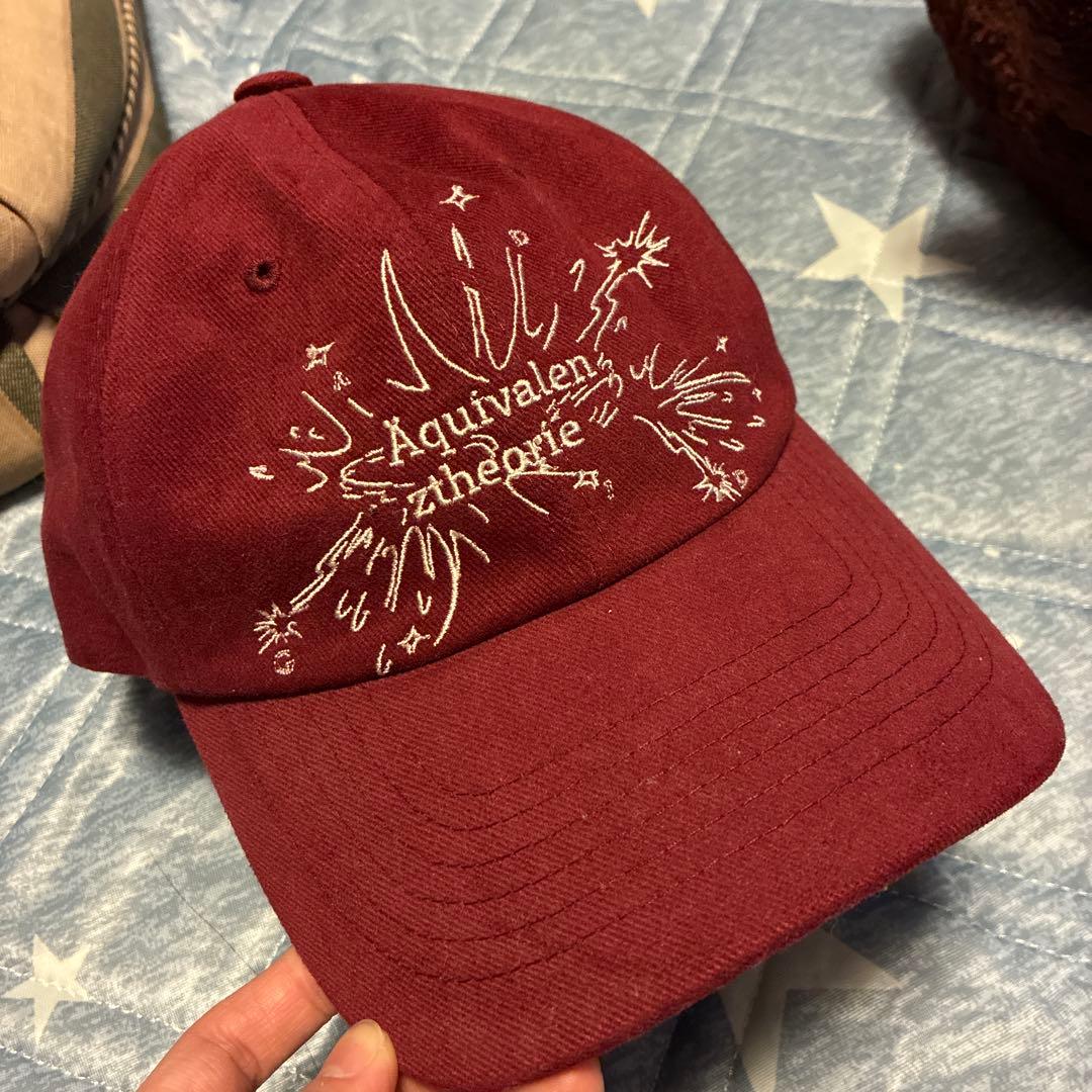 【gadid anoniem】キャップZHOK BURGUNDY