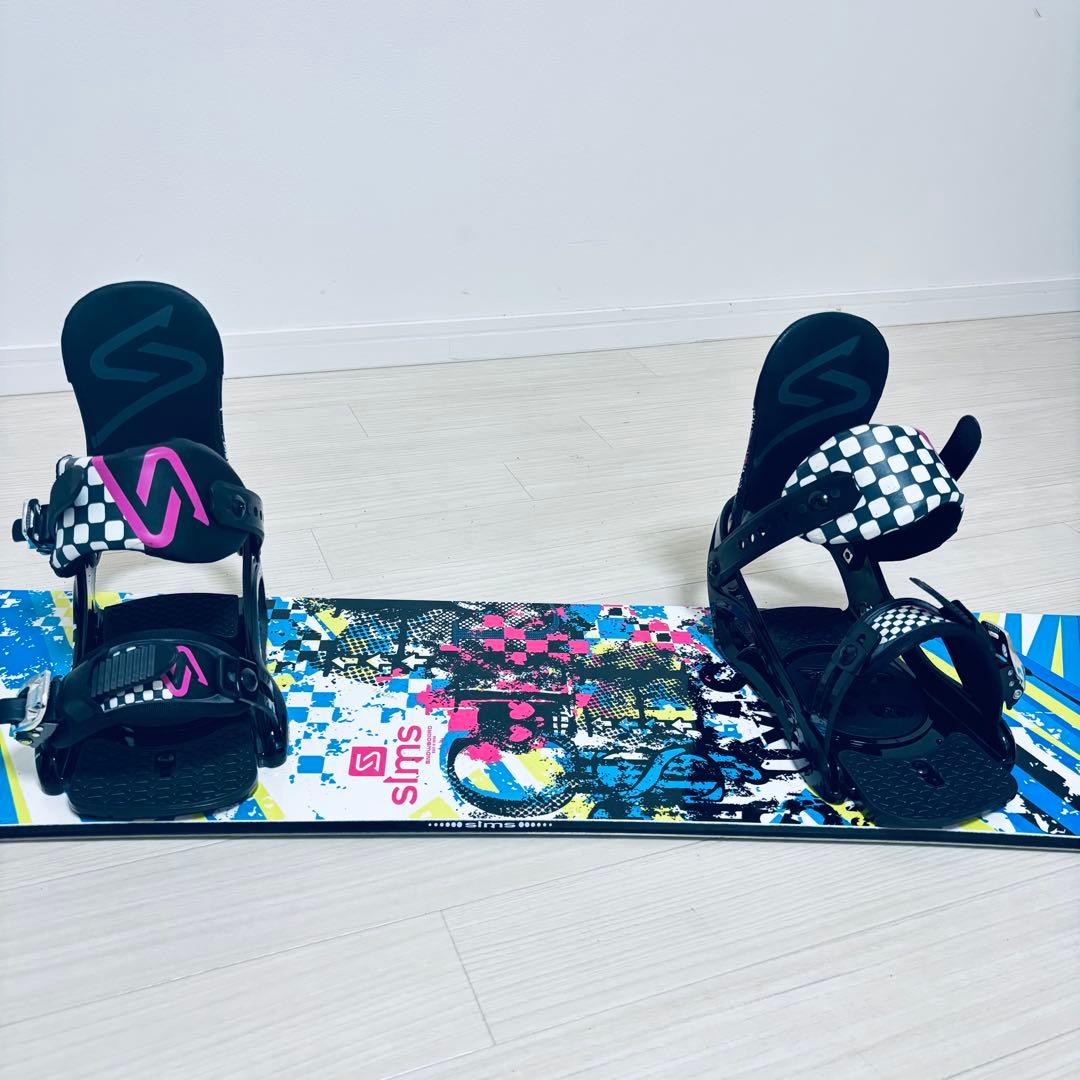 SIMS スノーボード ビンディング付き レディース 初心者向け