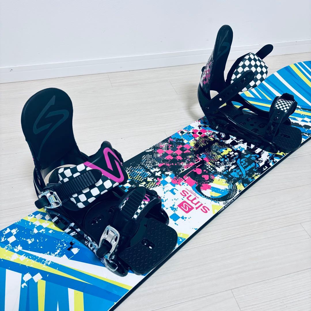 SIMS スノーボード ビンディング付き レディース 初心者向け