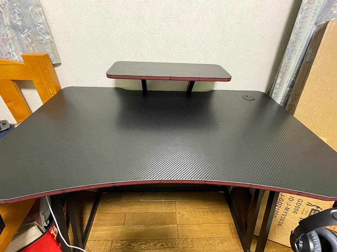 モニター台付き ゲーミング＆パソコンデスク