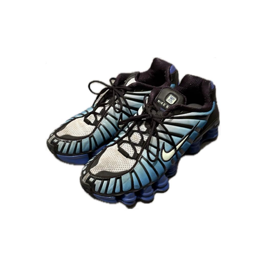 NIKE SHOX TL ブルー　25