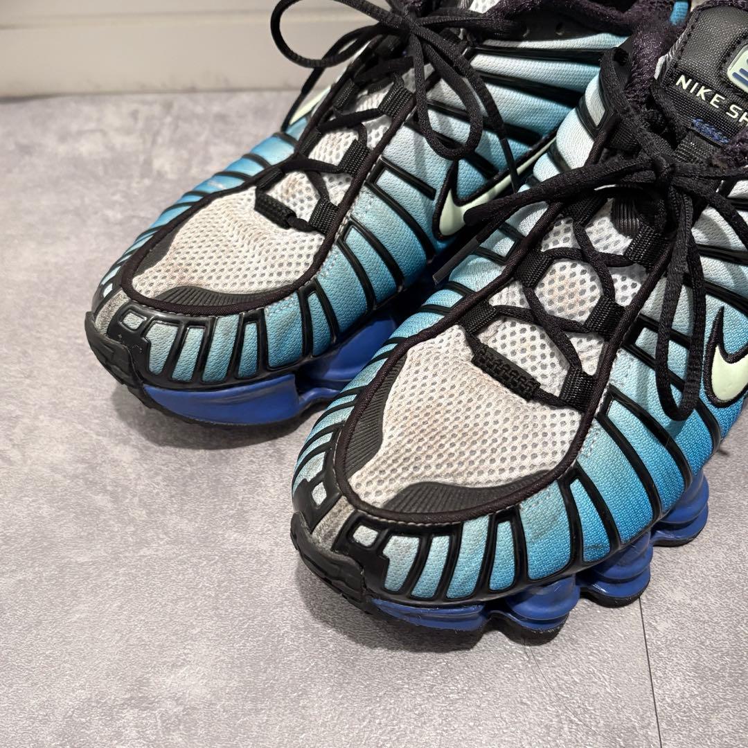 NIKE SHOX TL ブルー　25